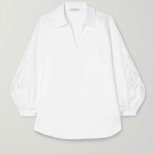 Unisex White Oversized Shirt