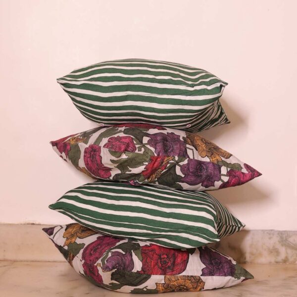 Striped & Printed Cushion Covers