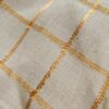 Handloom Gold Checks