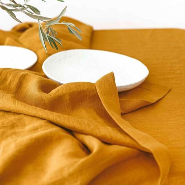 Line Fabric (Mustard)