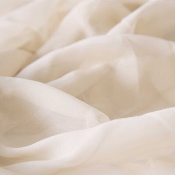 Silk Chiffon (Cream)