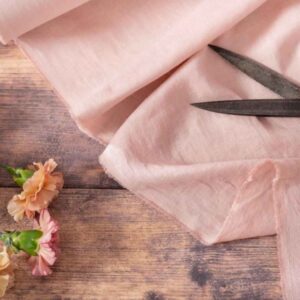 Linen Fabric (Peach)