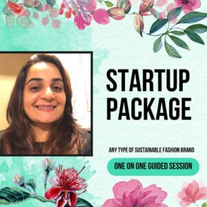 Startup Package + Strategic Guidance Subscription - Any type sustainable fashion brand