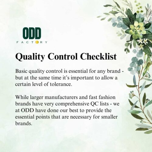 Quality Control Checklist – Your Production Perfection Guide