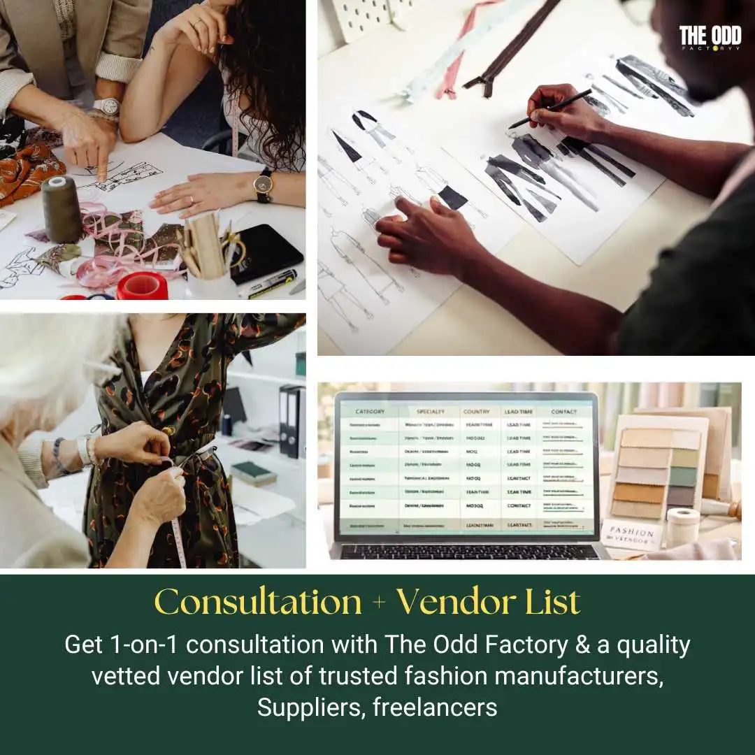 Consultation + Vendor List