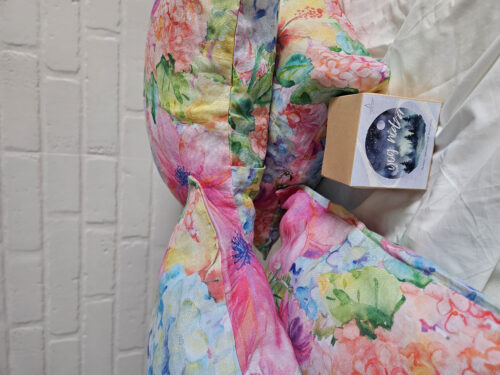 Dream Bloom - Linen Cushion Covers + Free Box of Incense - Image 2