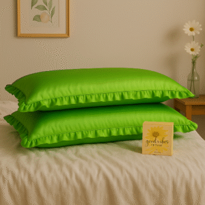 Glow Sleep Set: Silk Satin Pillow Covers+Free Incense