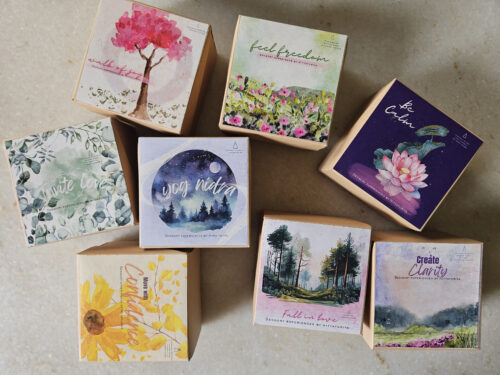 Sacred Flame-Tissue Silk Cushion Covers + Free Incense Box - Image 2