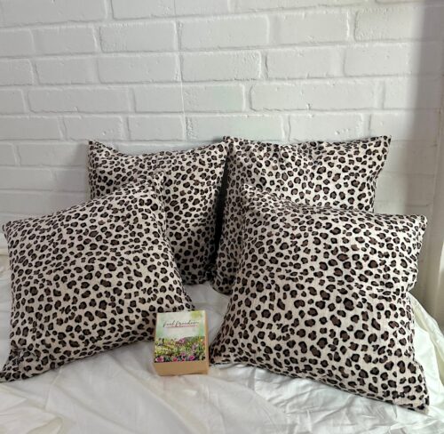 Velvet Safari Cushion Covers + Free Incense Box - Image 2