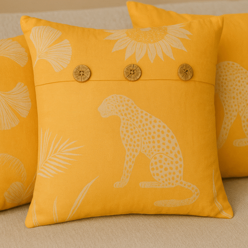 Wildflower Mornings Set - Linen Satin Cushion Covers + Free Incense Box - Image 3