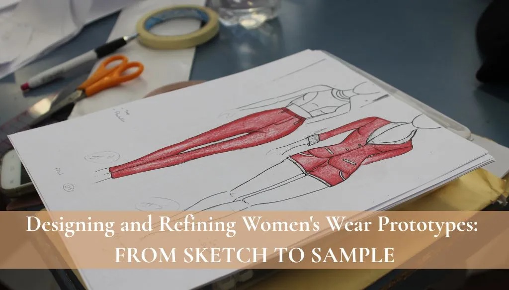 Designing and Refining Women's Wear Prototypes - From Sketch to Sample