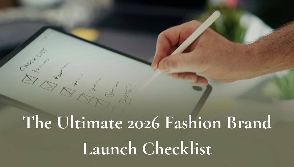The Ultimate 2026 Fashion Brand Launch Checklist