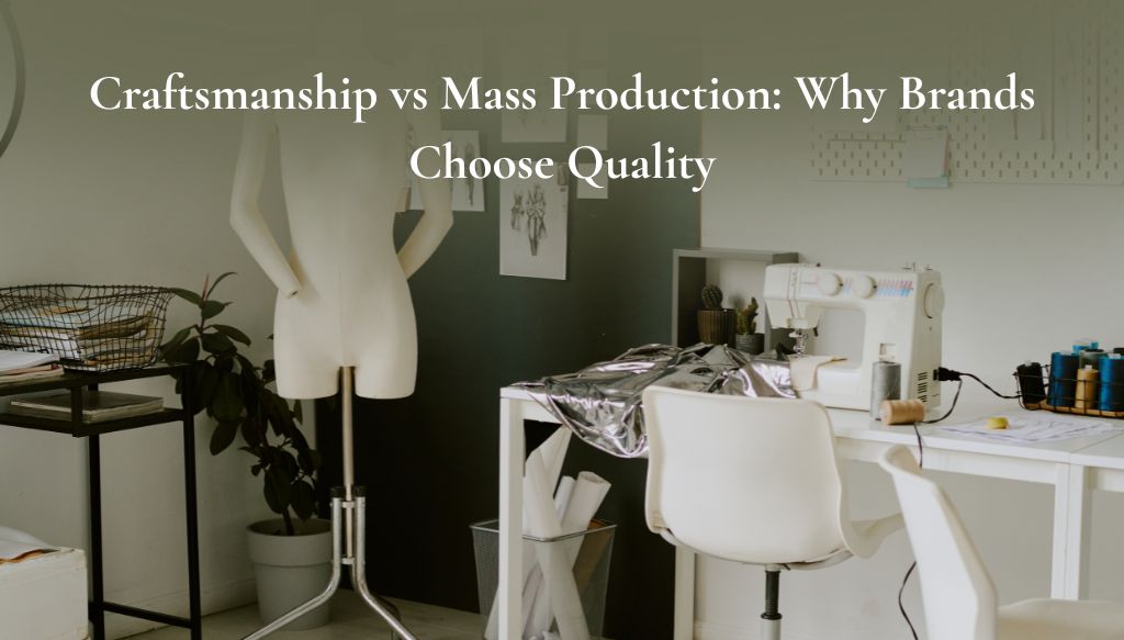 Craftsmanship vs Mass Production Why Brands Choose Quality