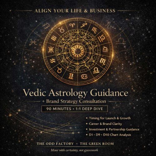 Vedic Astrology Guidance + Brand Strategy Consultation