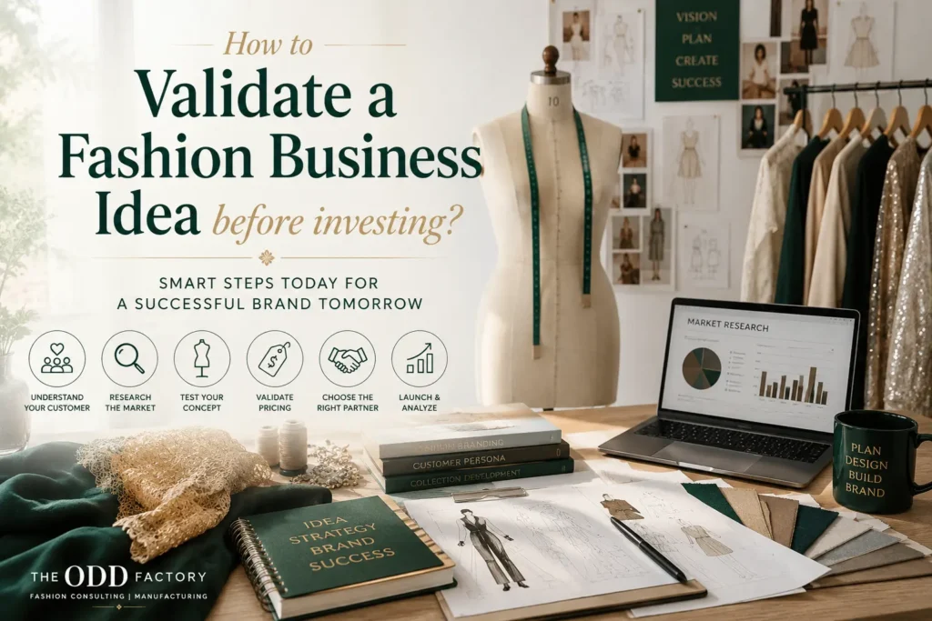 How to validate a fashion business idea before investing