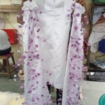 white-dress-purple-floral-embellished-sleeves